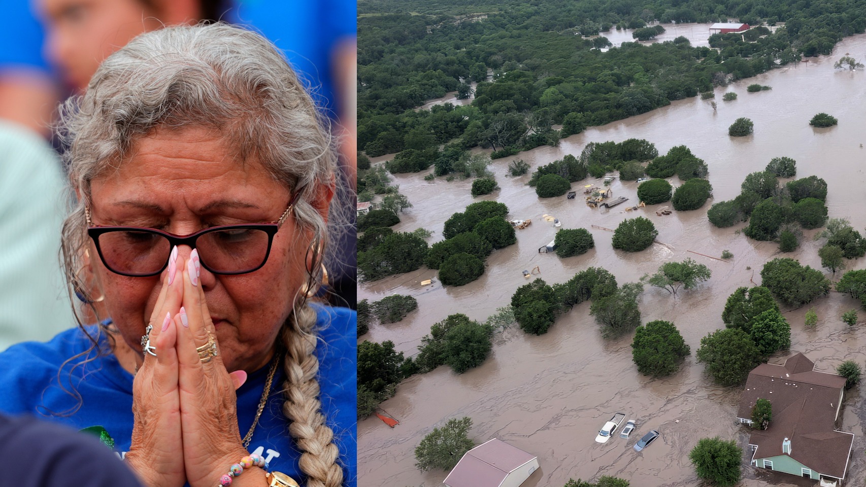 Así han sido las inundaciones en Texas