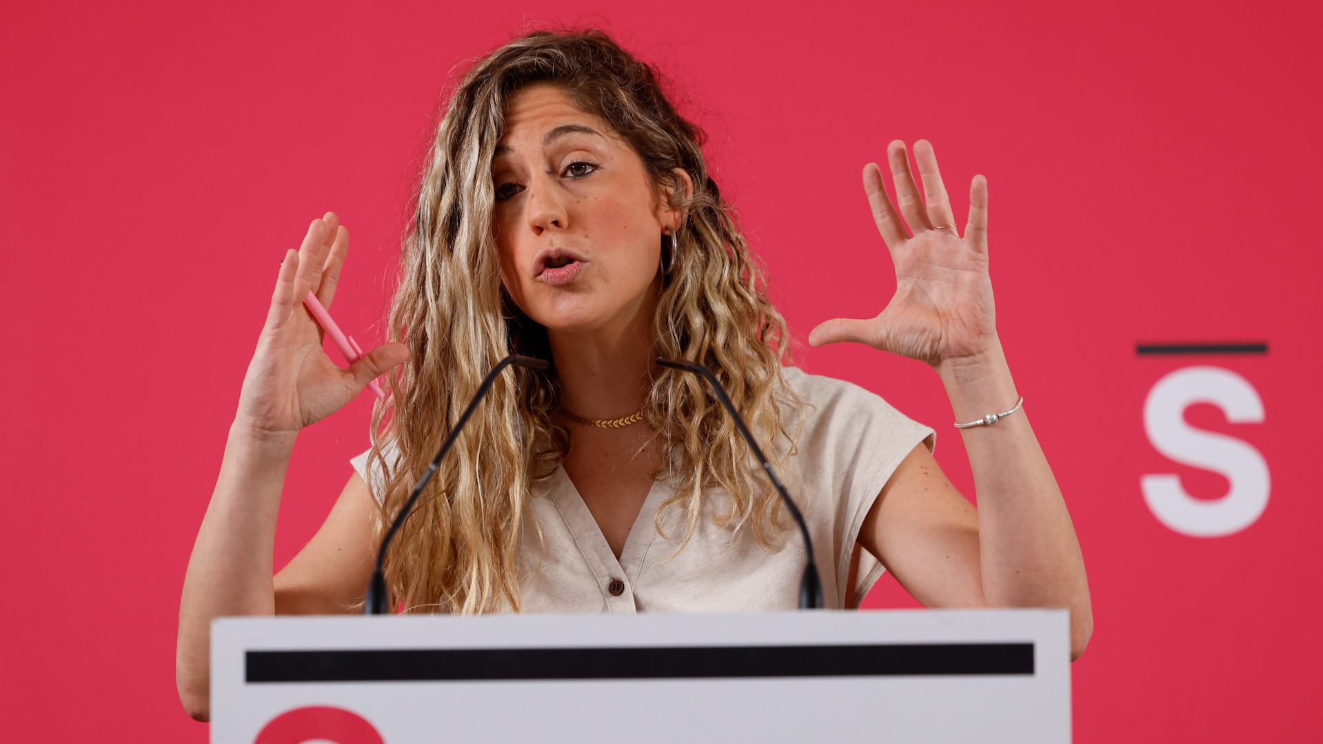 Rueda de prensa de Sumar