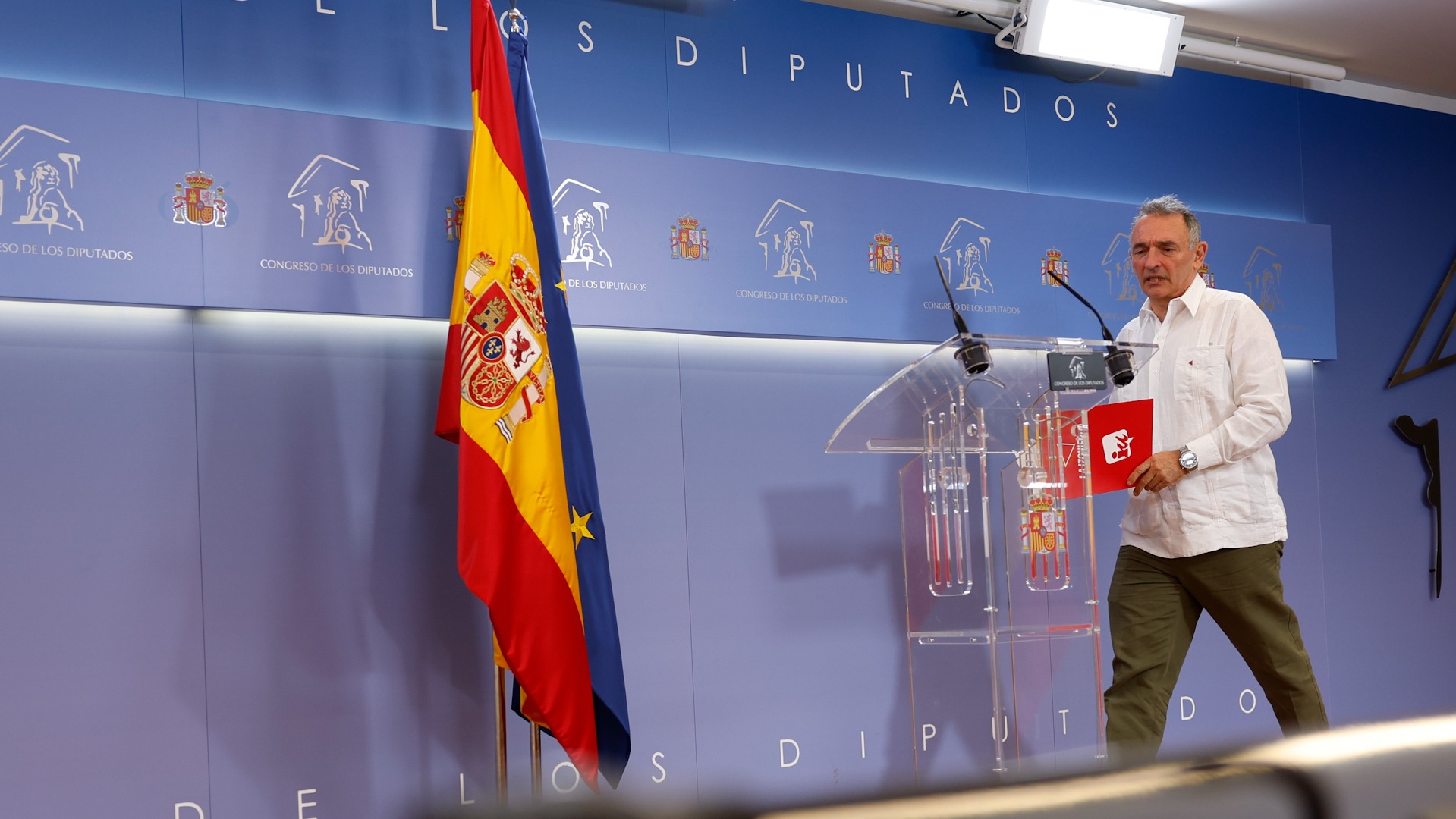 Ruedas de prensa en el Congreso