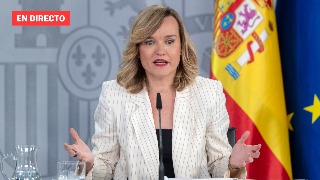 Rueda de prensa tras el Consejo de Ministros