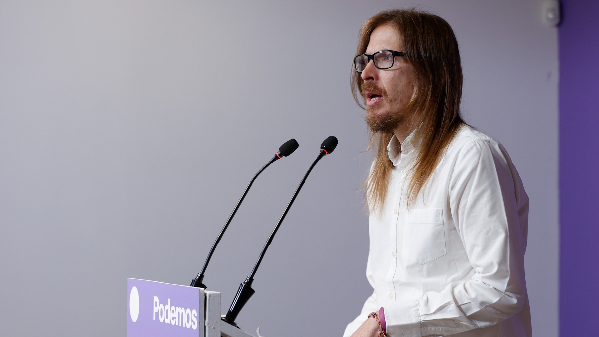Rueda de prensa de Podemos