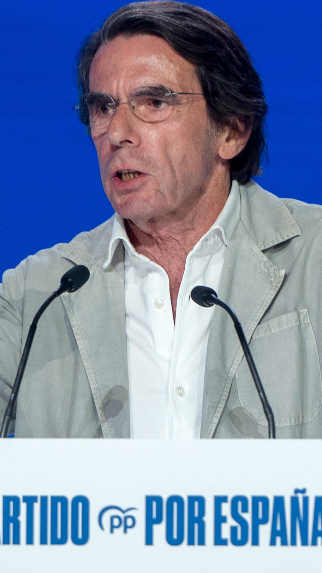 Aznar: "La golfería del sanchismo rebasa cuestiones de moral privada"