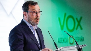 Rueda de prensa de Vox