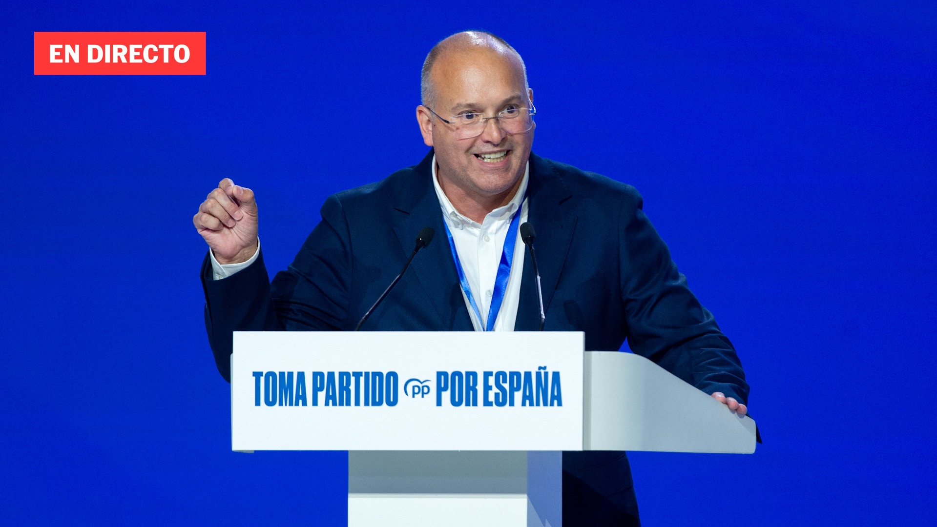 Rueda de prensa del secretario general del PP, Miguel Tellado