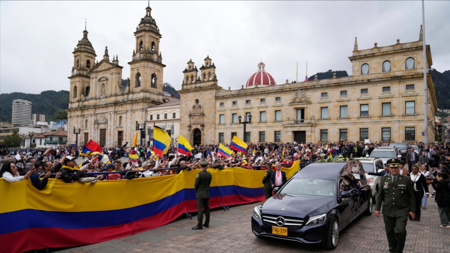 Así fue el entierro de Miguel Uribe Turbay