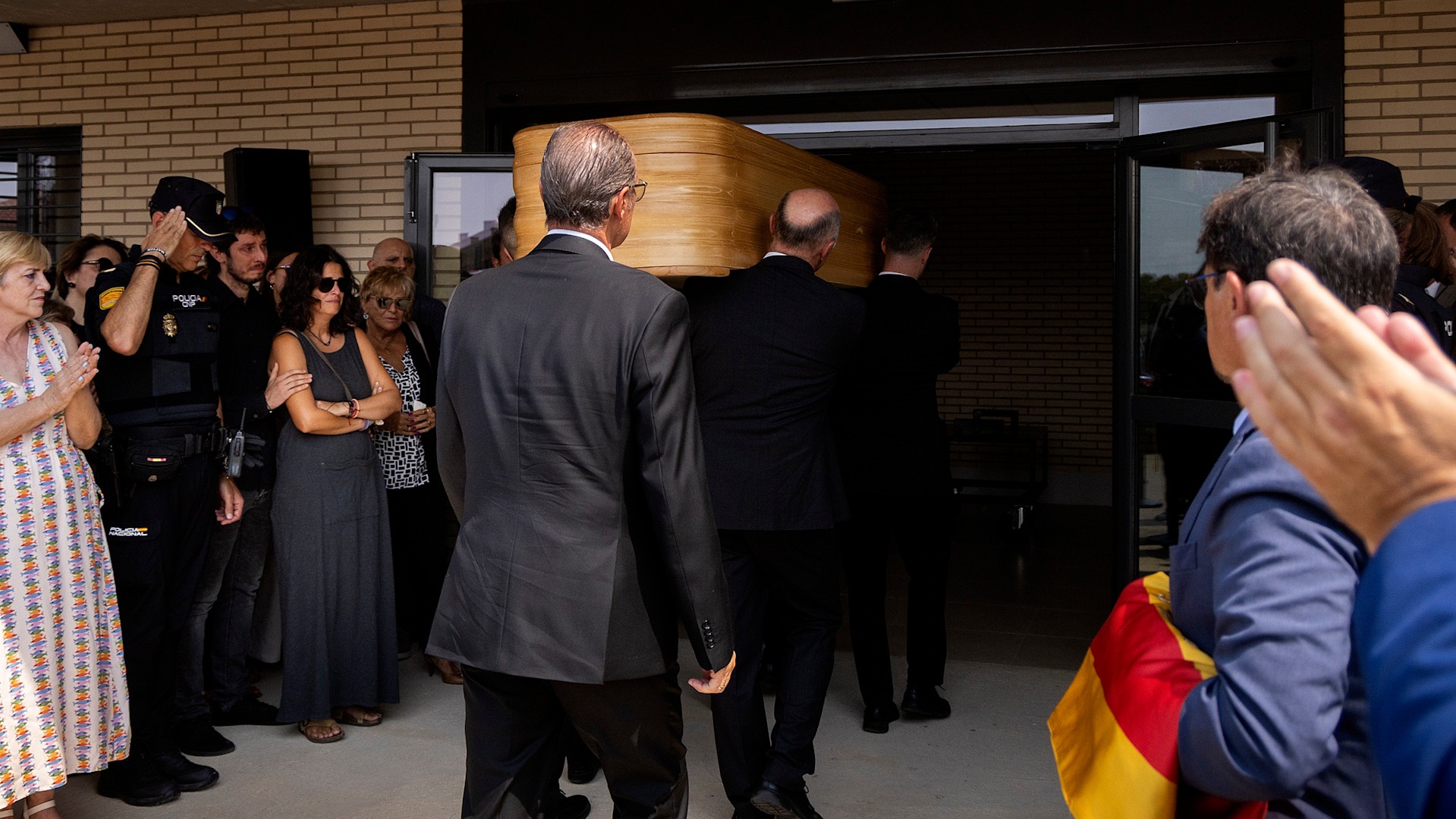 Aragón despide al expresidente de Aragón Javier Lambán