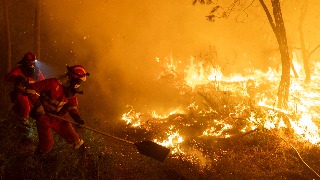 Los incendios en Galicia siguen sin control