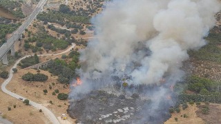 Perimetrado el incendio de Colmenar Viejo, de la Comunidad de Madrid