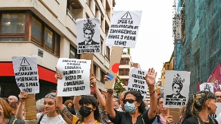 Concentración de protesta en León por la gestión de los incendios