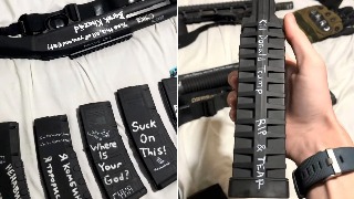 Las armas y el diario del tirador