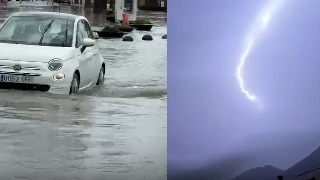 Las imágenes de la borrasca a su paso por España