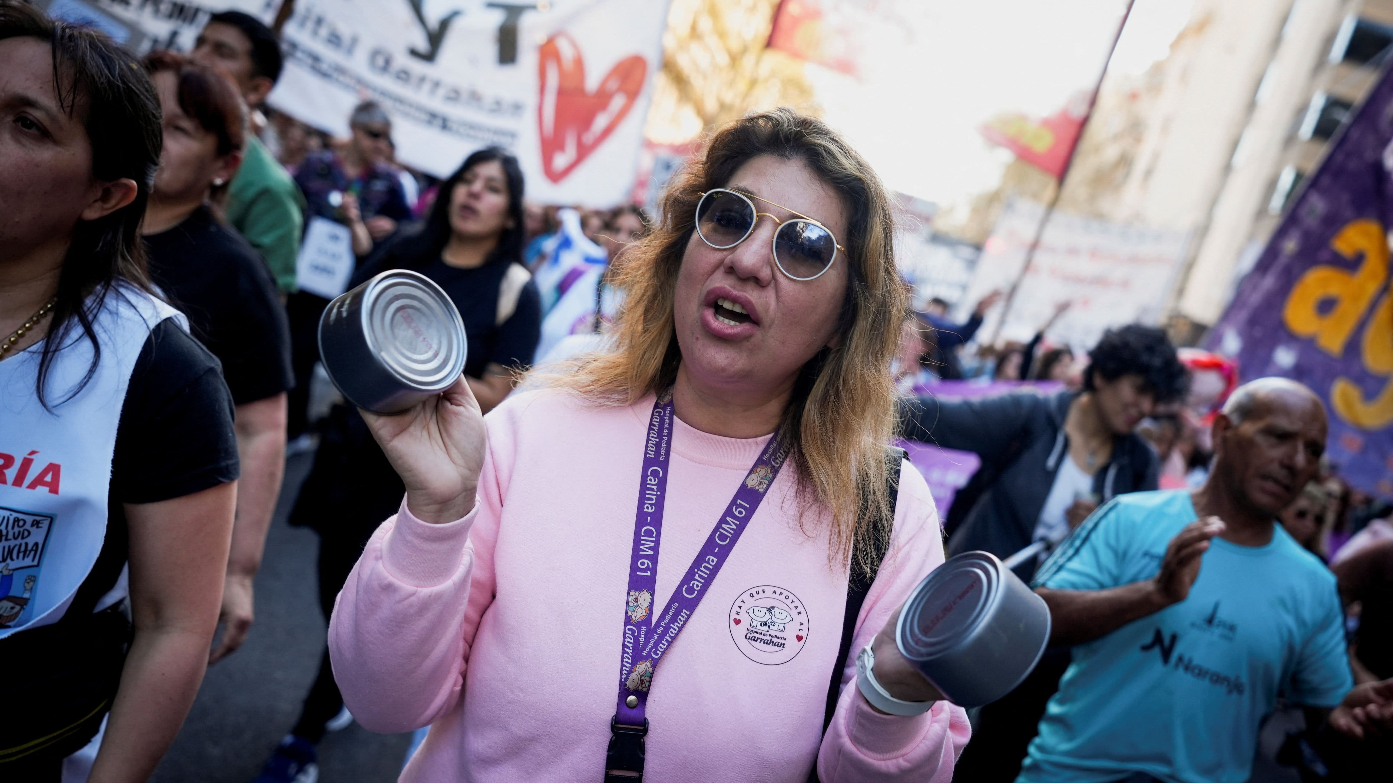 Protestas en Argentina