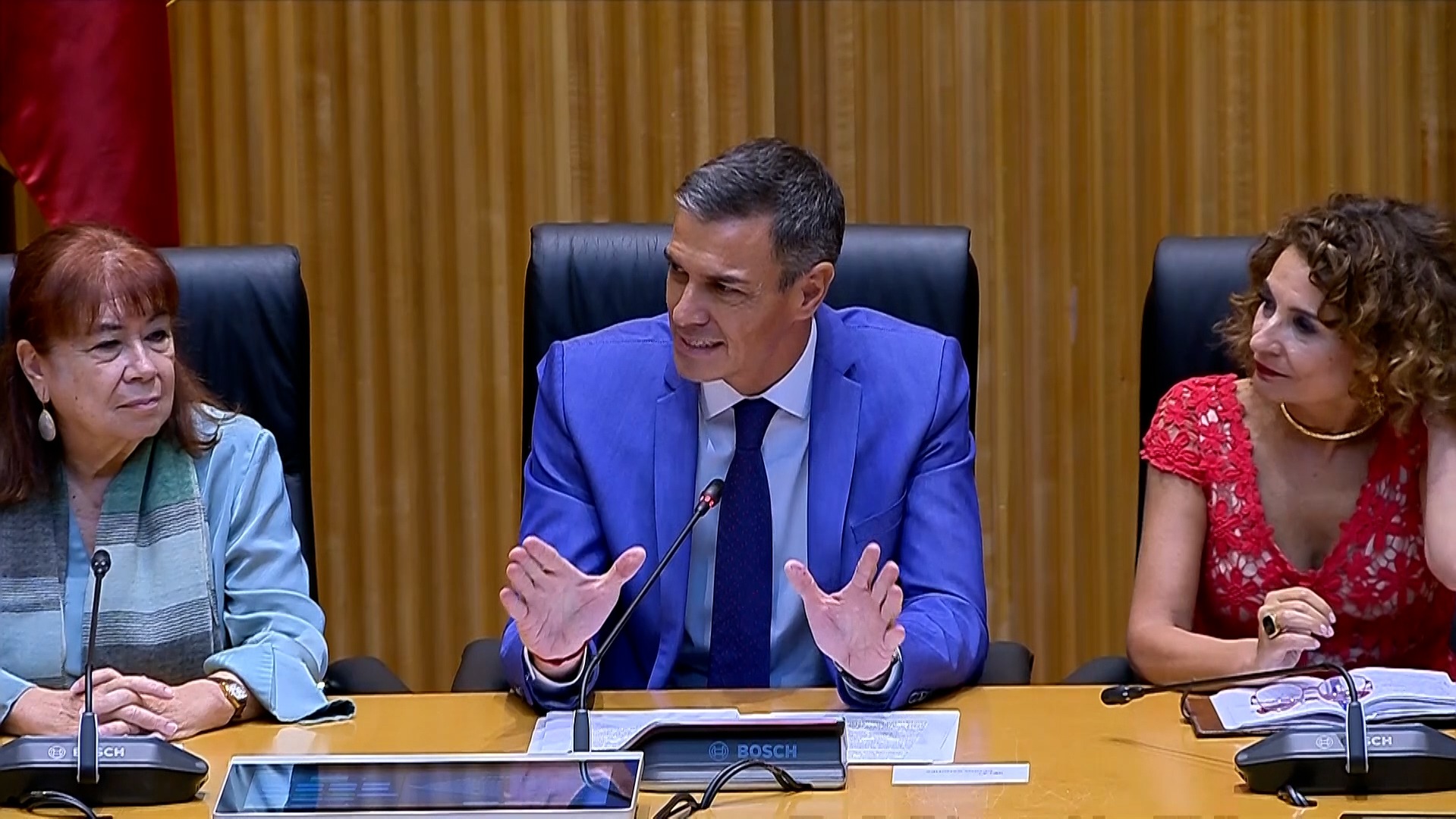 Sánchez tras la vuelta: "Ni Rusia ni Israel deben competir"