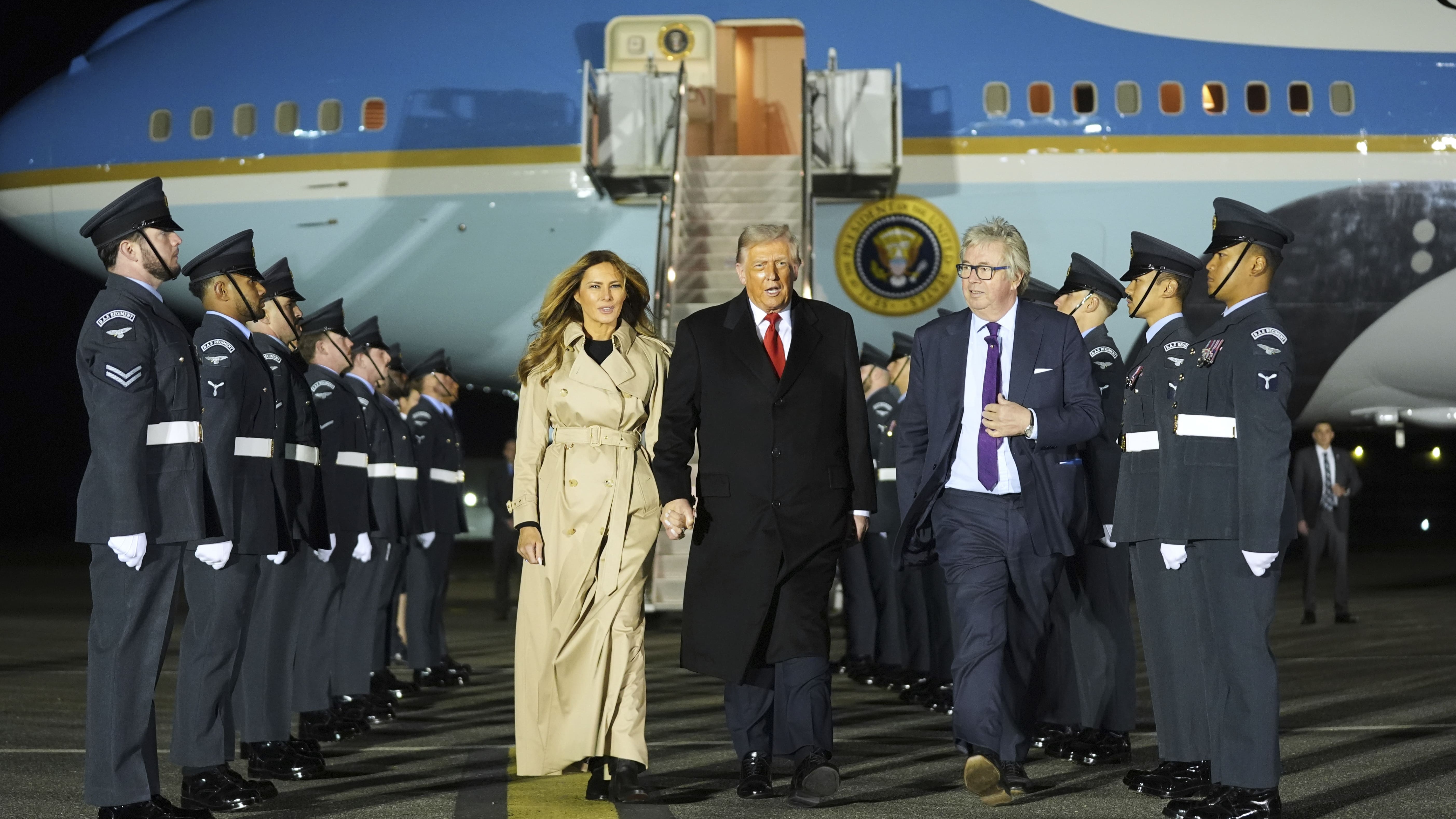 Trump visita Reino Unido