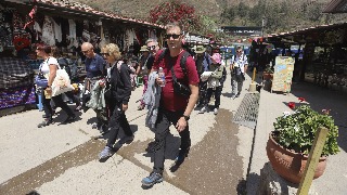 Turistas varados en Machu Picchu