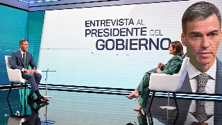 Entrevista Pedro Sánchez con Pepa bueno