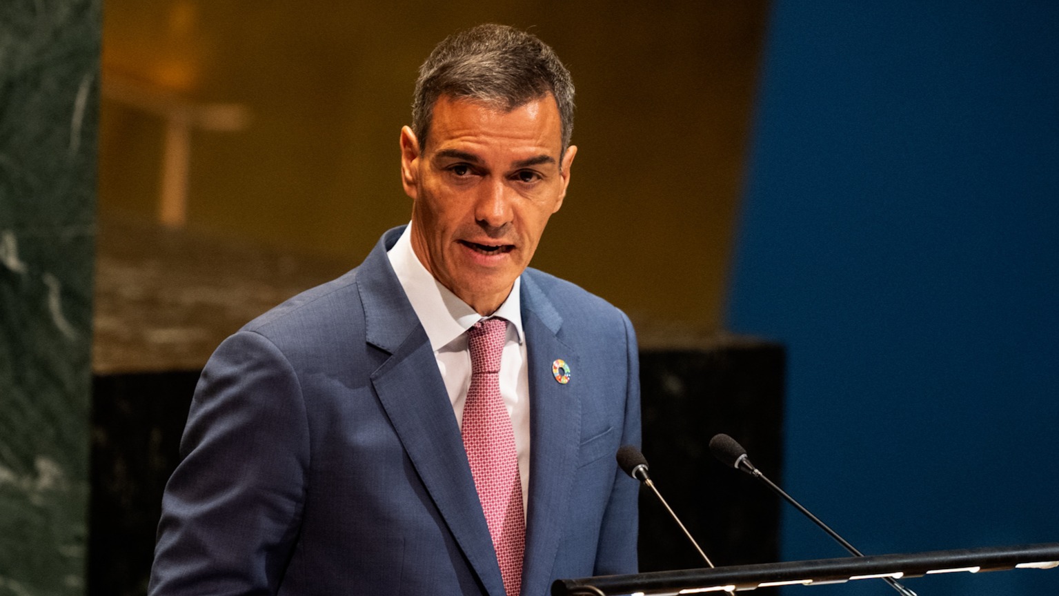 Sánchez clama por Palestina en la ONU: “En nombre de la dignidad humana, paremos esta matanza”