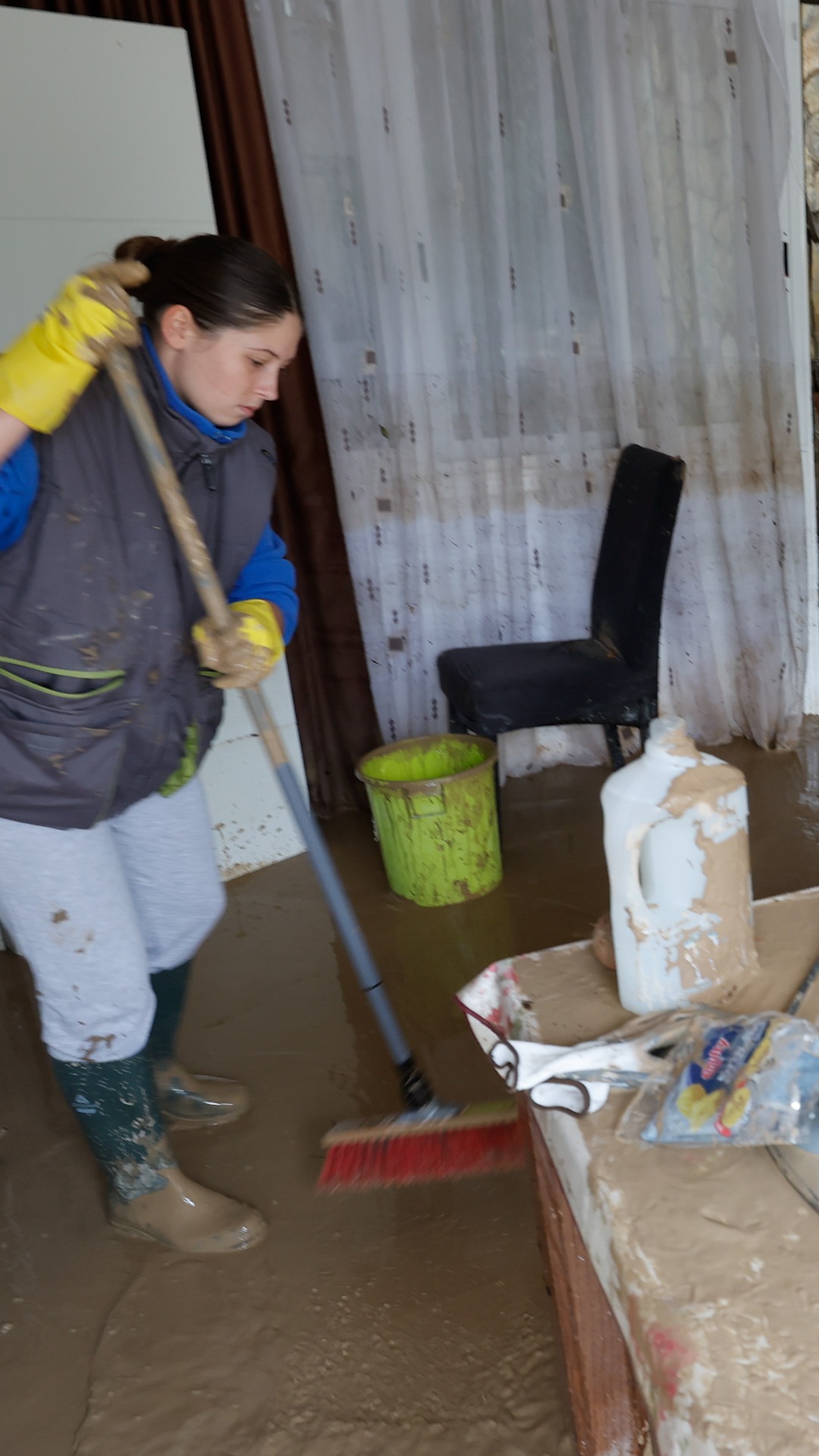 Temporal de lluvias en Aragón