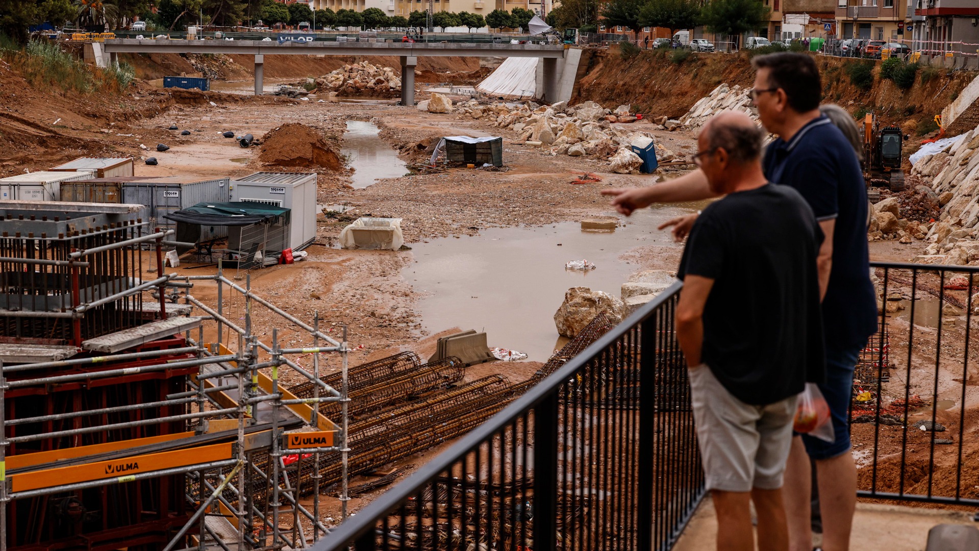 Los municipios valencianos de Aldaia y Paiporta, tras la alerta meteorológica