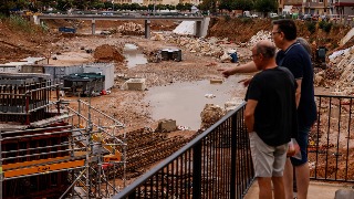Los municipios valencianos de Aldaia y Paiporta, tras la alerta meteorológica