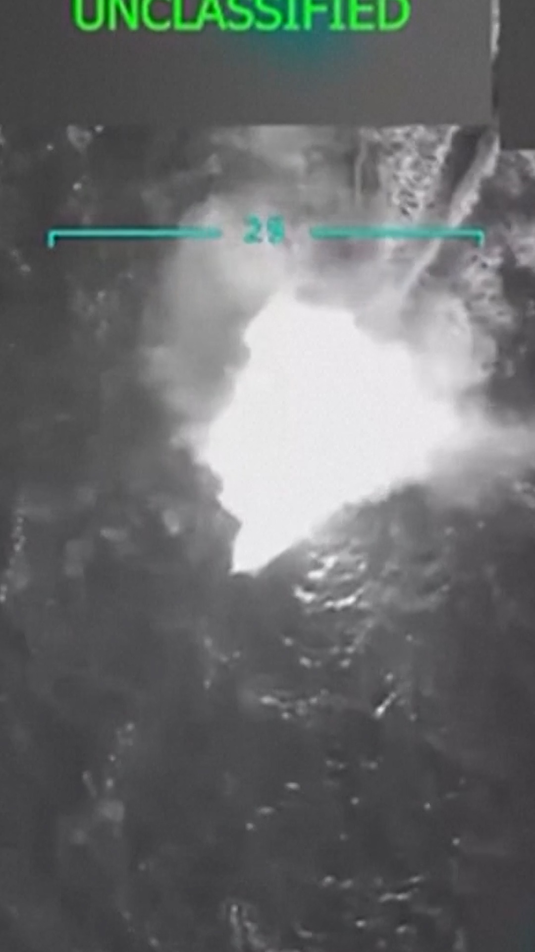 El vídeo del ataque de EE UU a una supuesta narcolancha