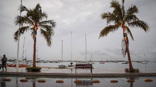 Inundaciones en Baja California por el paso de la tormenta  