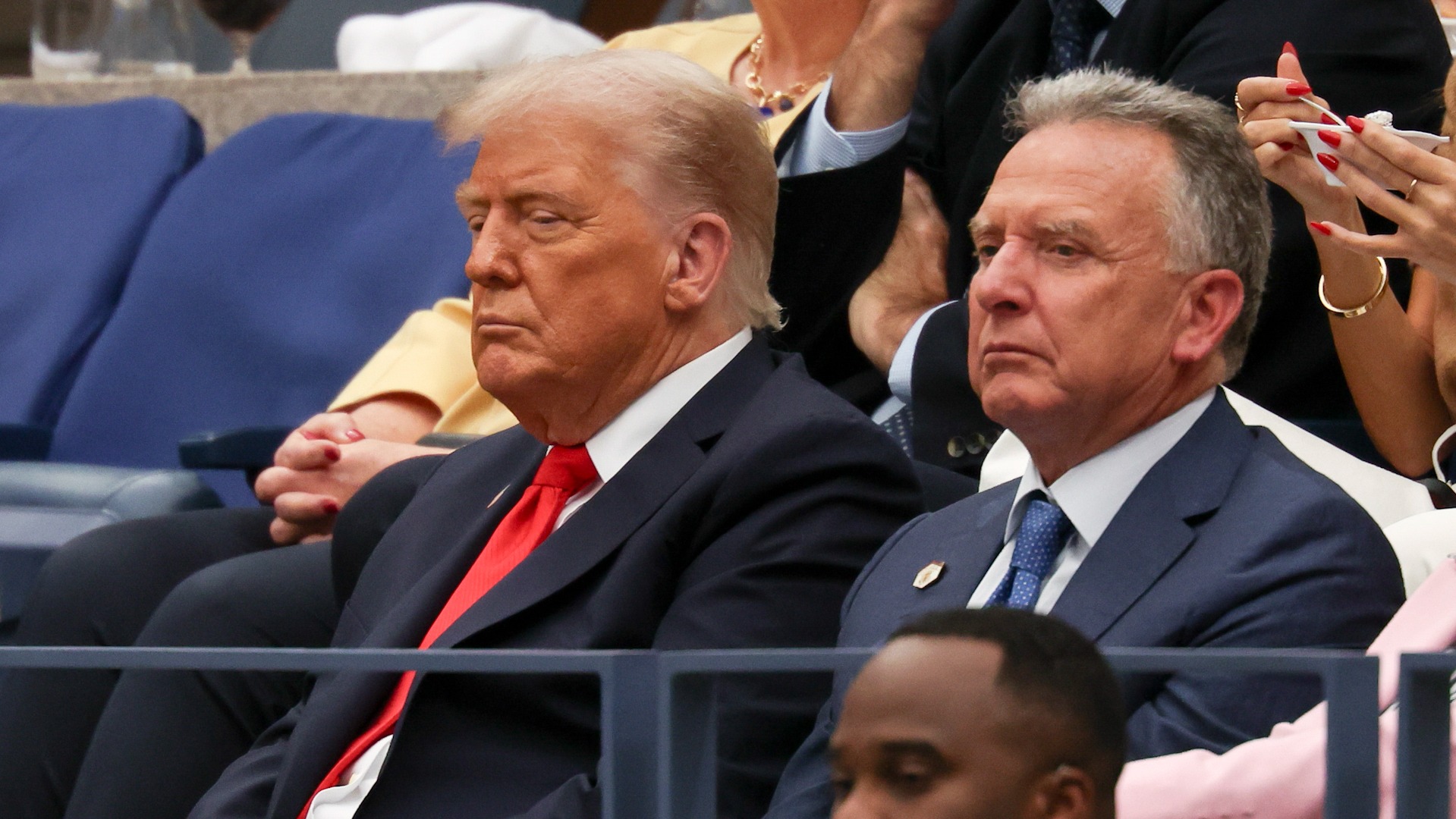 Donald Trump es abucheado en la final del US Open