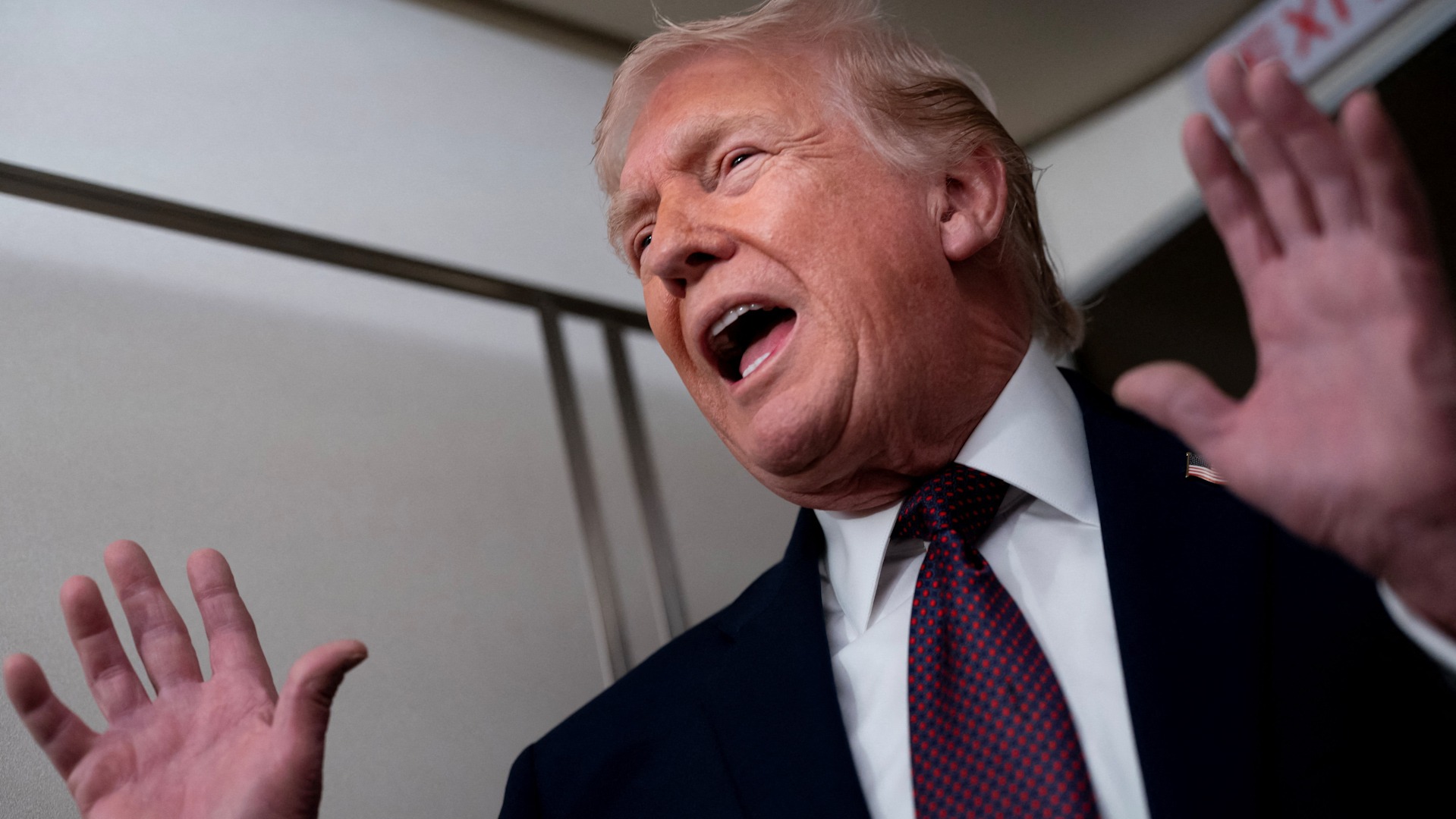 Trump: "Venezuela está funcionando muy bien, estamos trabajando muy bien con sus líderes"