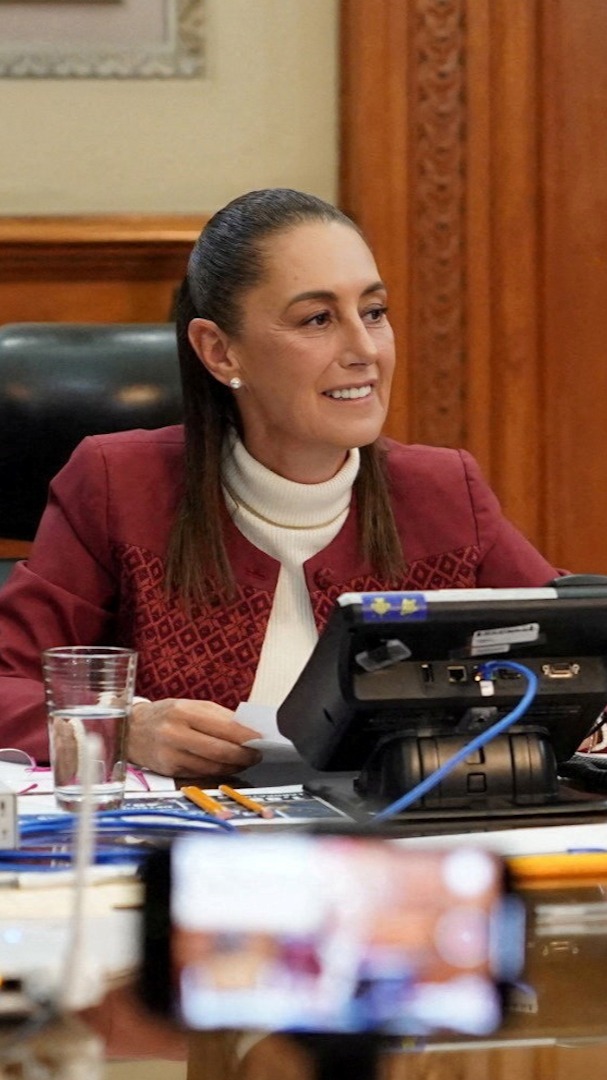 Sheinbaum descarta intervención militar de EE UU tras llamada con Trump