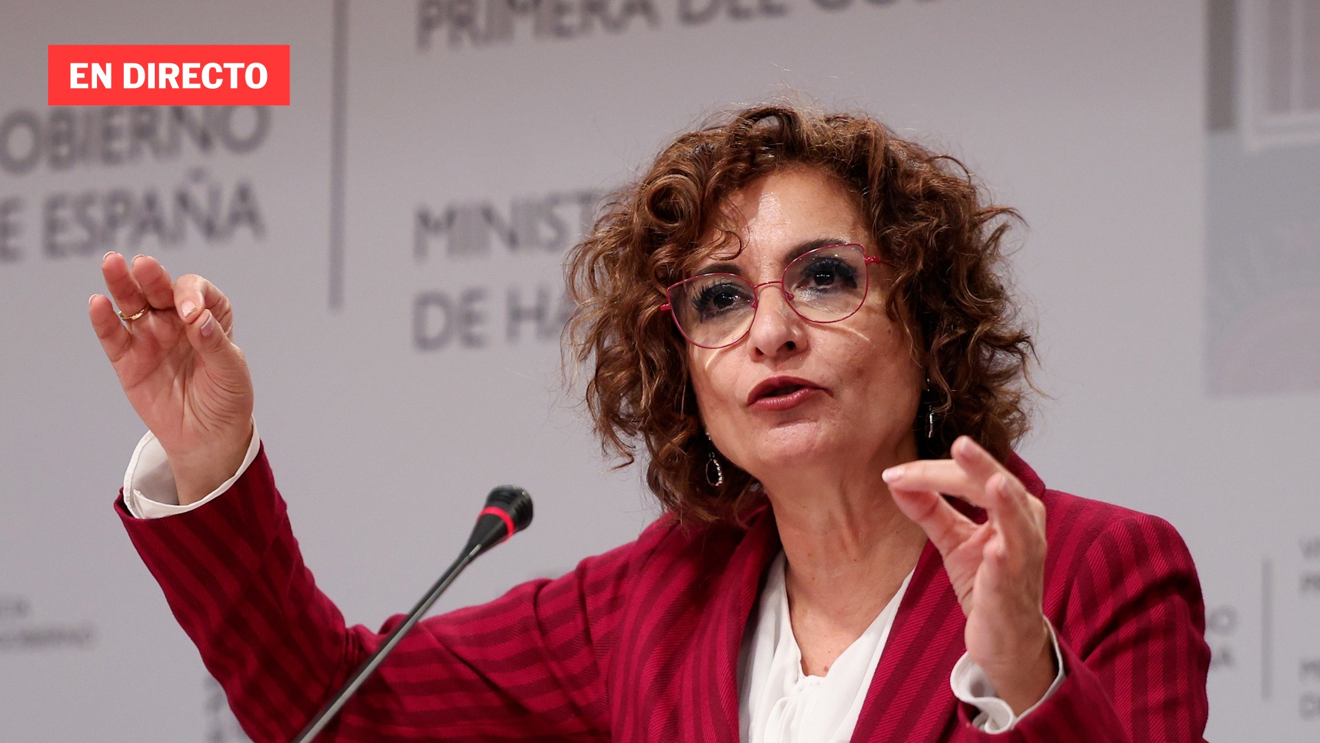 María Jesús Montero comparece tras el Consejo de Política Fiscal y Financiera, en directo