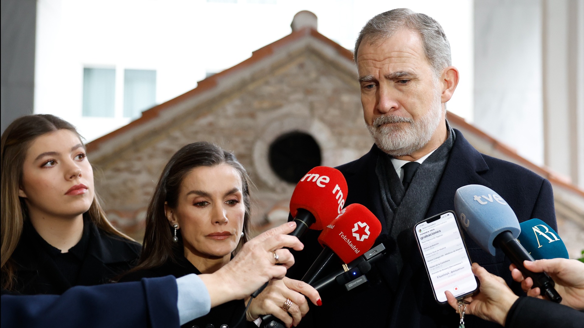 Los reyes expresan su consternación por el accidente de Adamuz