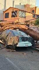 Edificios sacudidos por el sismo en Guerrero