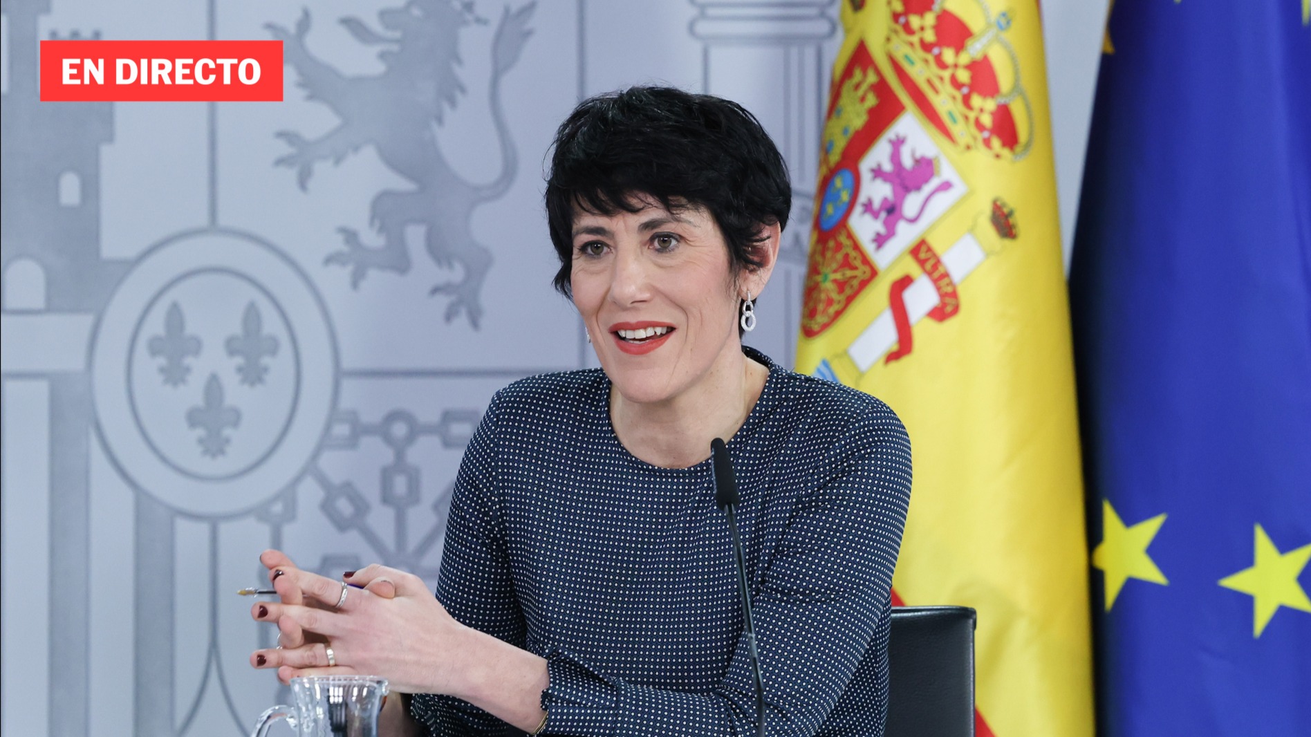 Rueda de prensa tras el Consejo de Ministros, en directo