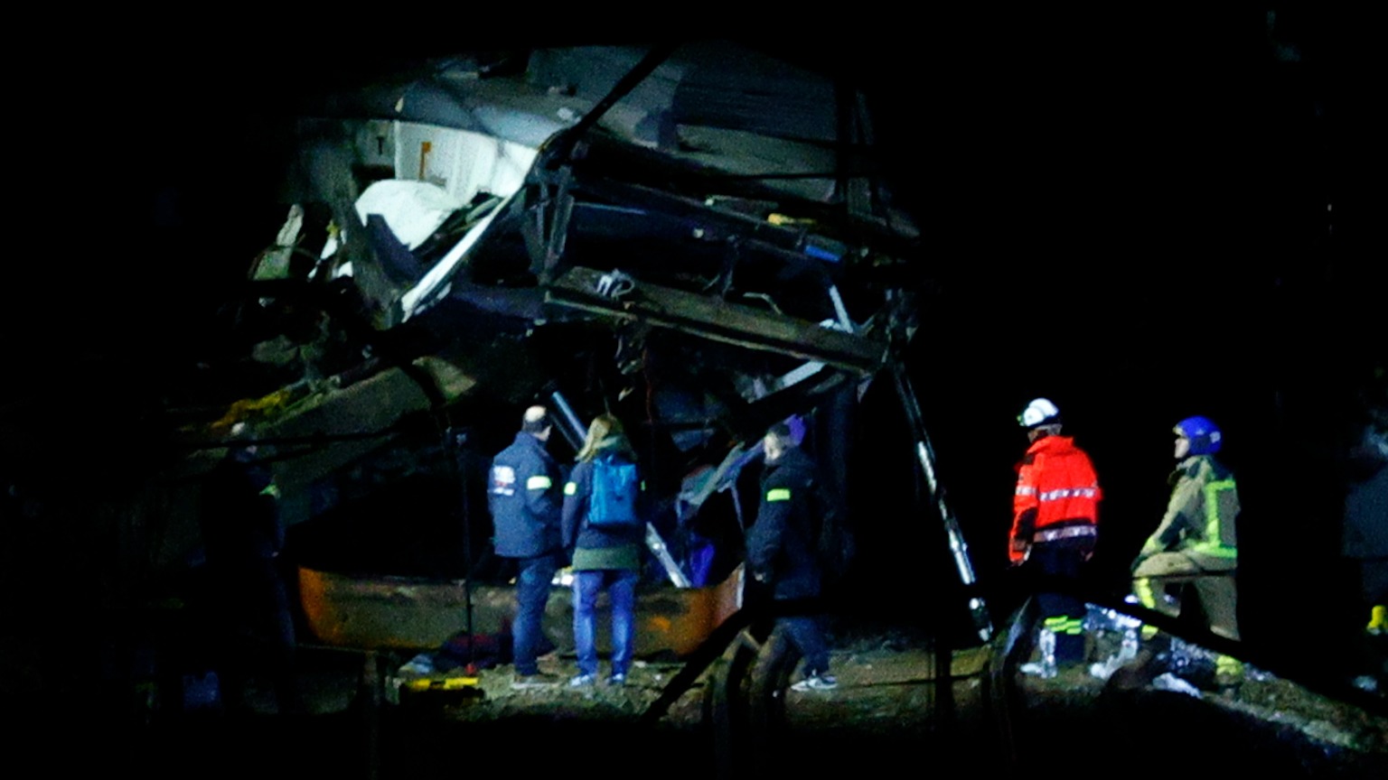 El descarrilamiento de un tren cerca de Barcelona