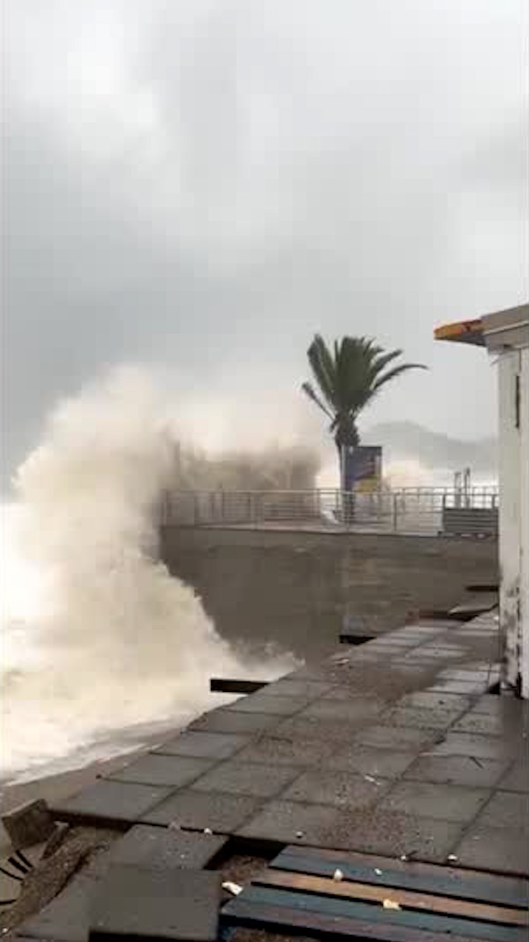 Se declara alerta roja en Sicilia por `Harry'