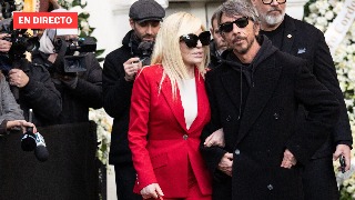 Funeral de Valentino, en directo