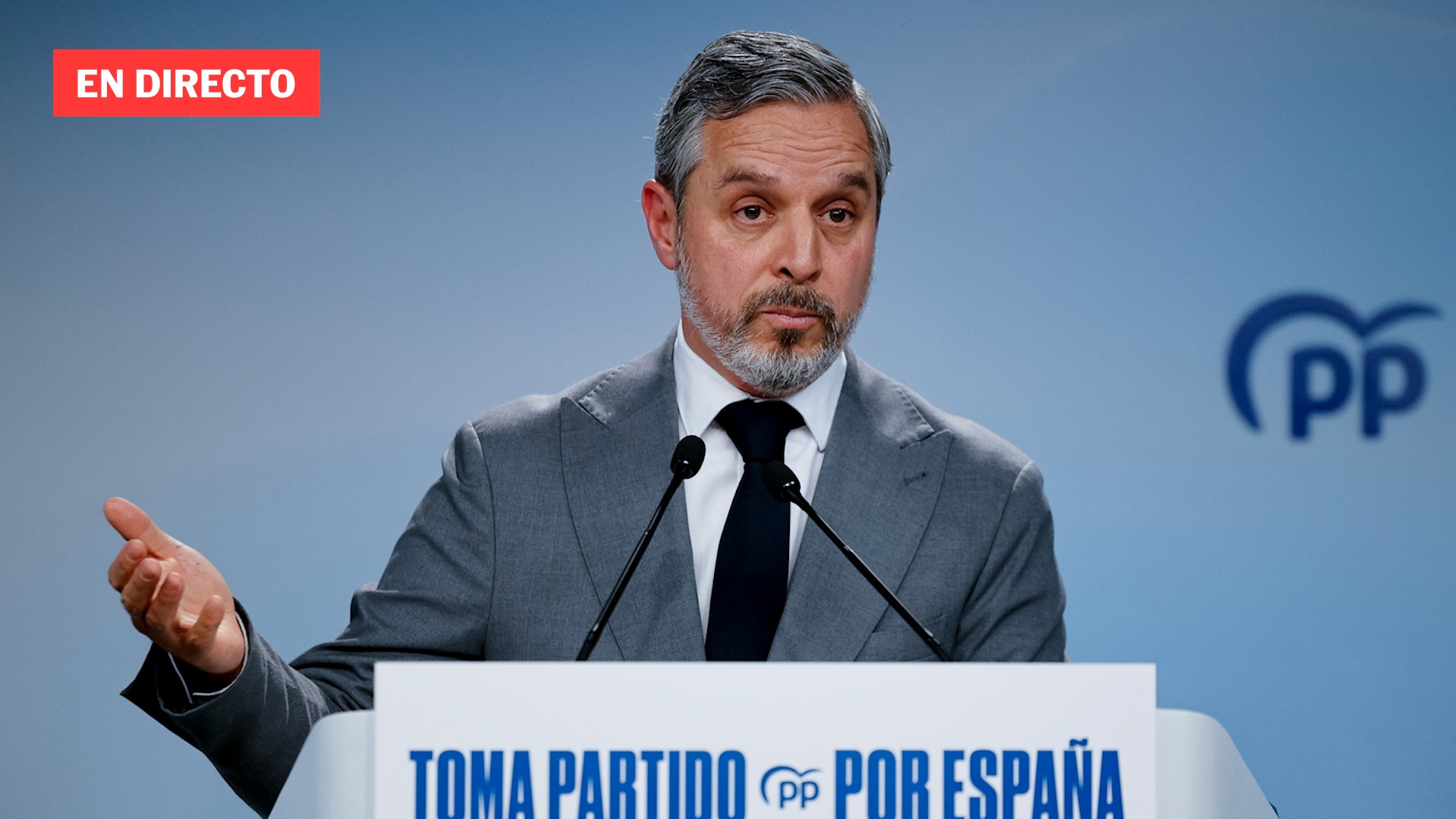 Rueda de prensa posterior a la reunión del Comité de Dirección del PP, en directo