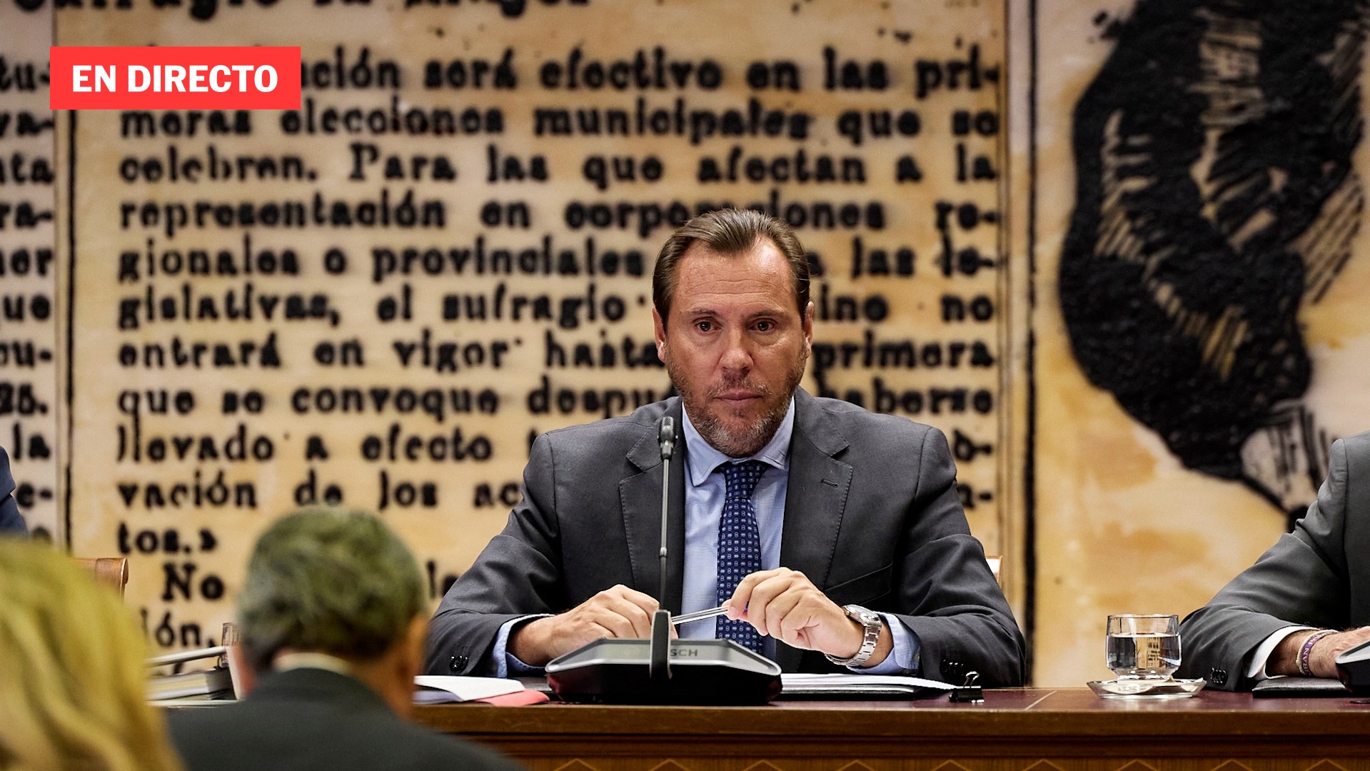 Óscar Puente comparece en el Senado por los accidentes de trenes, en directo