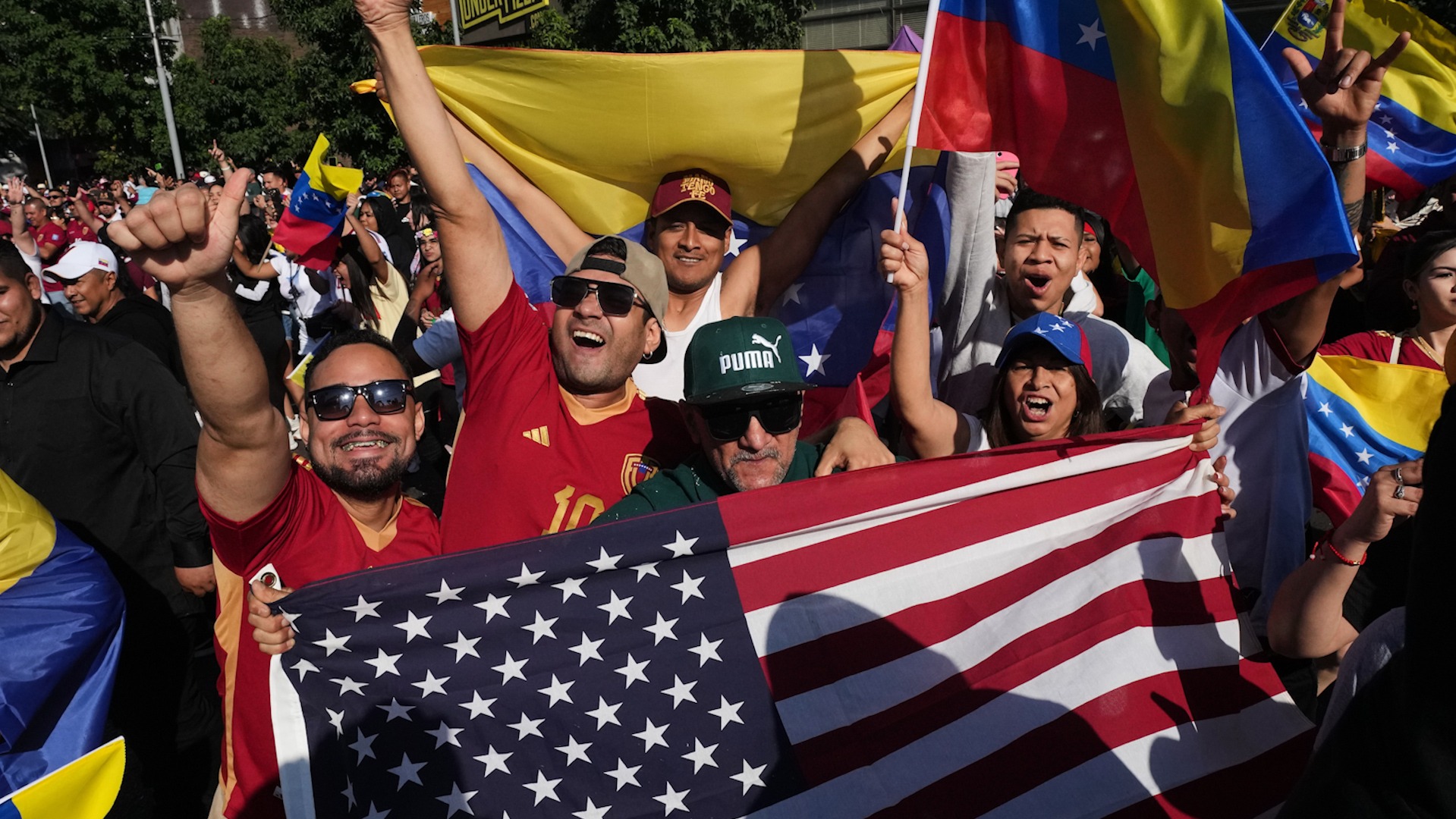 La diáspora venezolana celebra la captura de Nicolás Maduro
