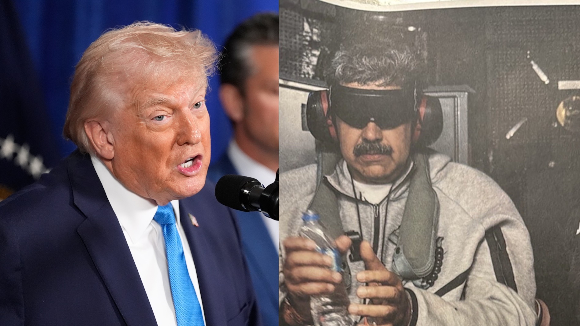 Trump: "Vamos a controlar Venezuela hasta hacer una transición segura"