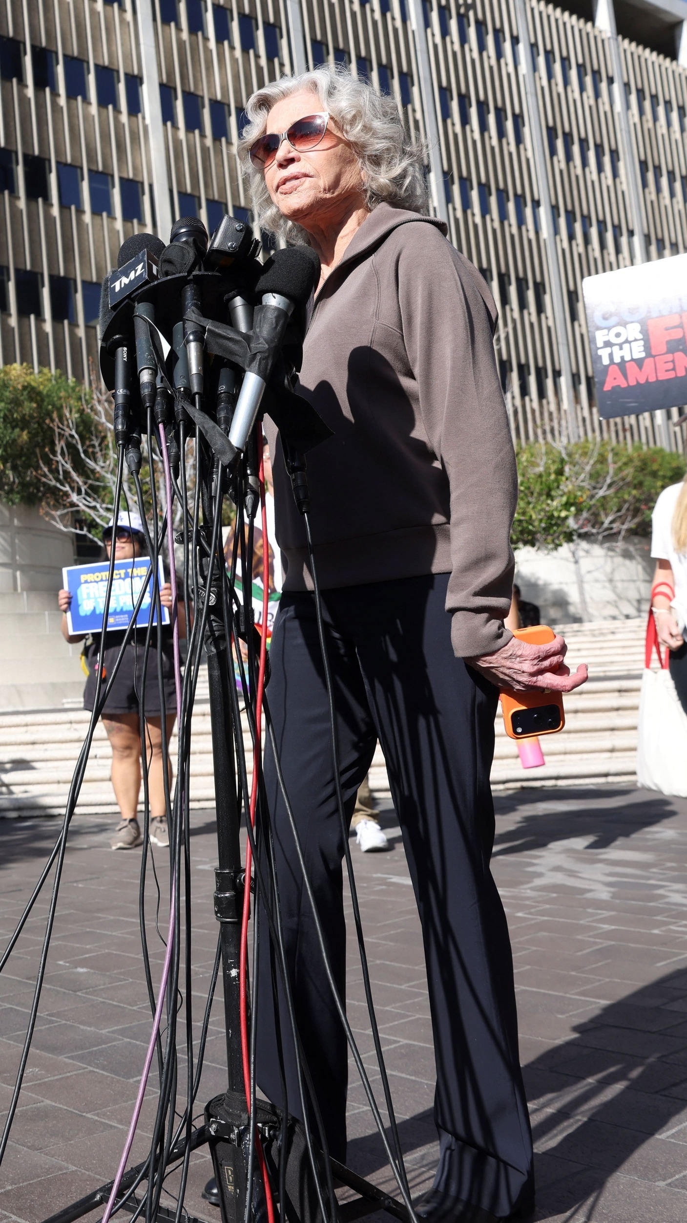 Jane Fonda: "Arrestaron al Don equivocado"