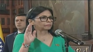 Delcy Rodríguez juramenta como presidenta de Venezuela
