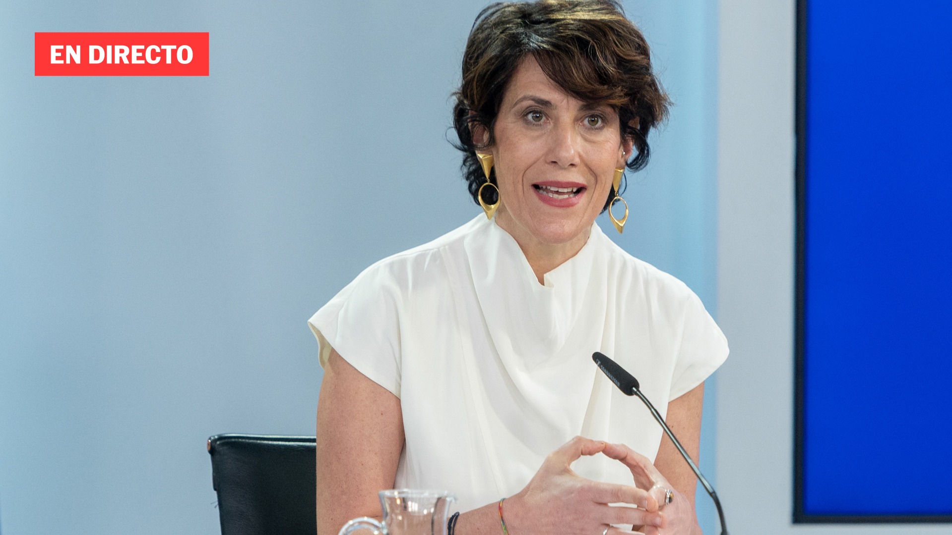 Rueda de prensa posterior al Consejo de Ministros, en directo