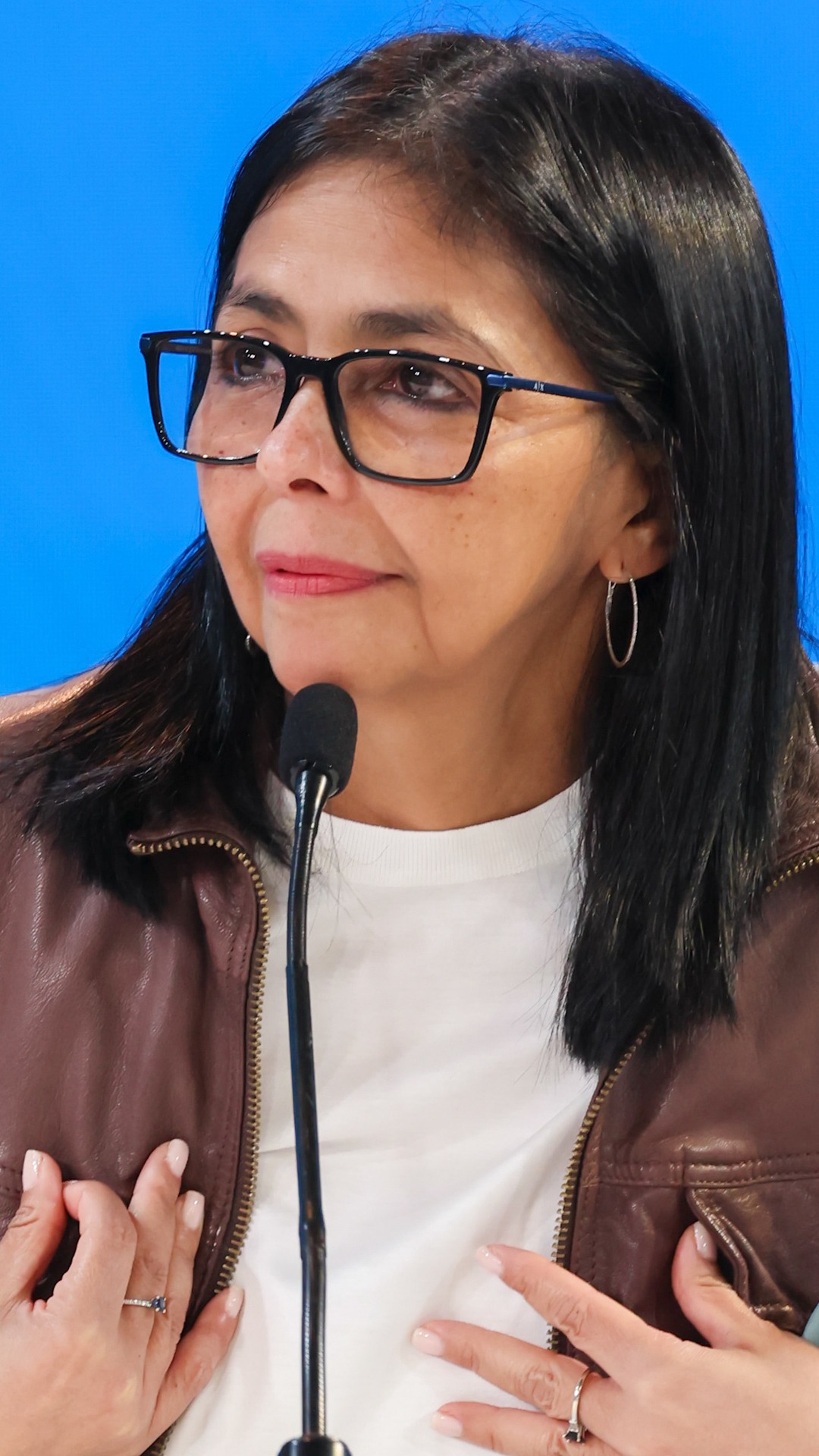 Delcy Rodríguez califica de "tremendo problema" la potencia energética venezolana