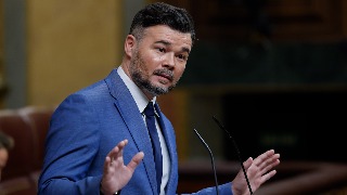 Gabriel Rufián (ERC): “Puente es responsable de una inversión clasista en los trenes”