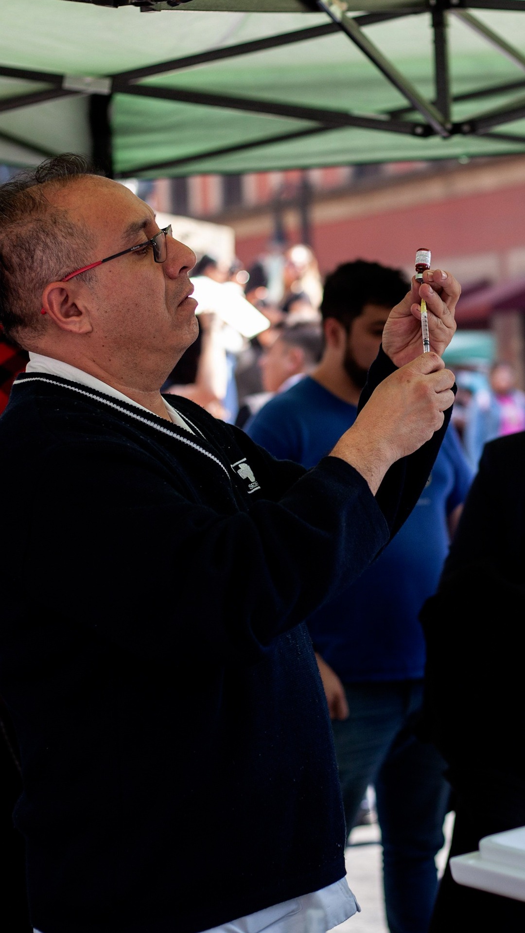 Claudia Sheinbaum, ha tratado de mandar un mensaje de calma sobre el estado de combate al sarampión