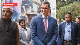 Pedro Sánchez interviene en la presentación de la co-producción 'Mudras. Tejiendo hilos invisibles', en directo