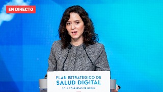 Ayuso comparece en la Asamblea de Madrid, en directo