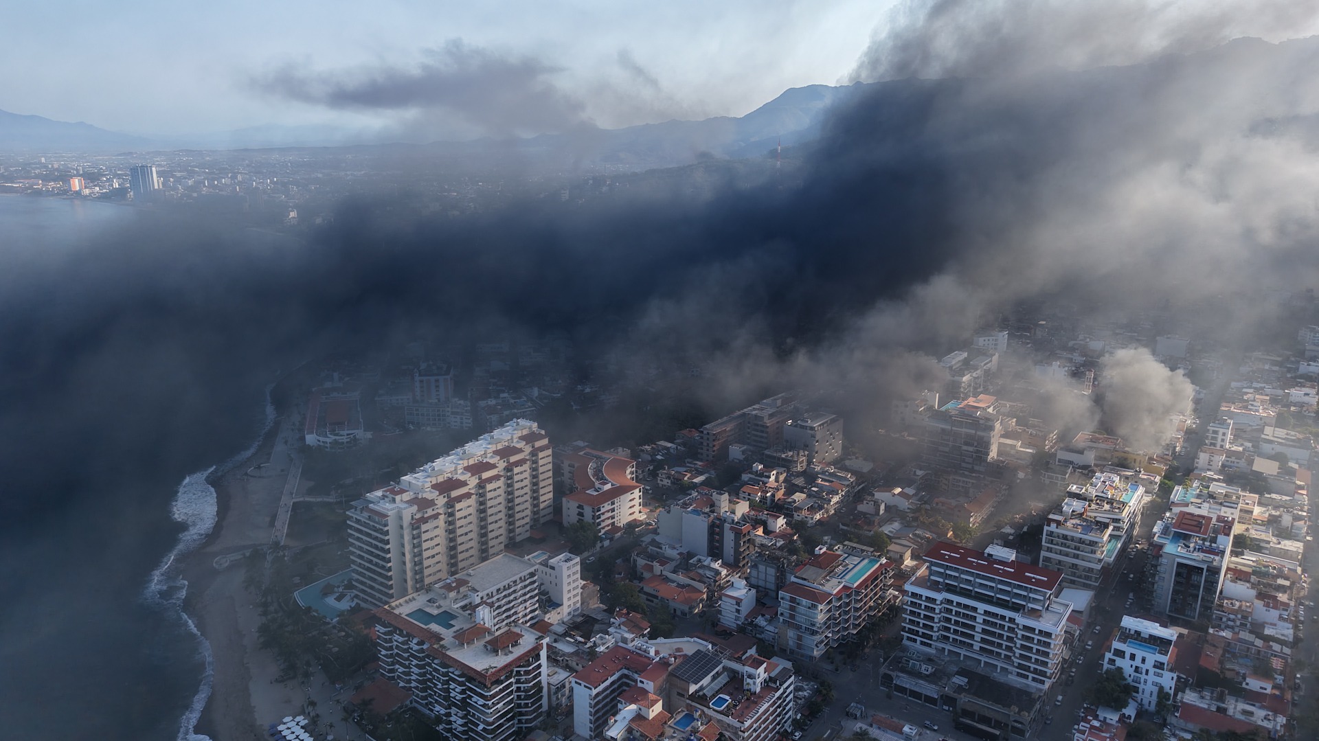Puerto Vallarta tras la caída del Mencho