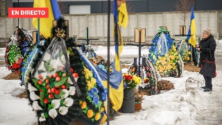 Actos por el cuarto aniversario de la guerra Ucrania, en directo